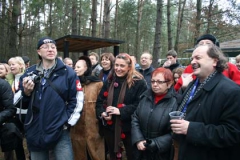 Piotr Górny, Helena Borlik, Janina Krawiarz i Wojciech Szczudło