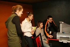 Zespół redakcyjny Gazety Festiwalowej Sonia Górczyńska, Anna Dymna, Joanna Gembarzewska i Artur Cichmiński