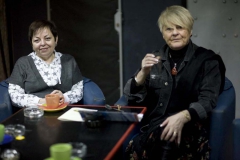 Janina Krawiarz i Barbara Krzepkowska