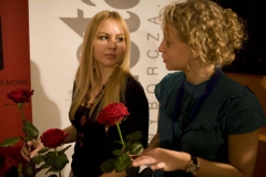 Magda Kosińska, Iga Pilarska (koordynatorki sali kinowej)