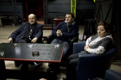 Wierni uczestnicy festiwalu - Zbigniew Korsak, Zbigniew Grześkowiak, Janina Krawiarz